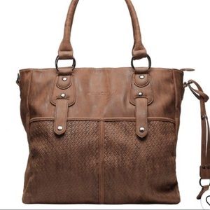 Little Company Vienna PU Leather Diaper Bag